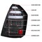 Spec-D Tuning Chrysler 300C Led Tail Lights All Black Housing With Clear Lens 05-07 LT-300C05JMLED-V2-TM - alternate 5